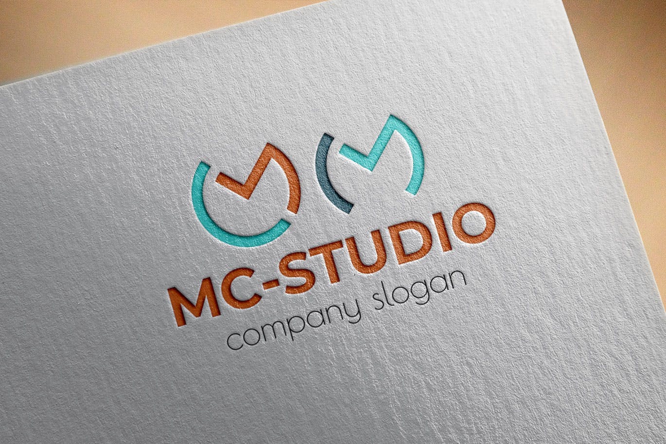 创意工作室图形Logo设计普贤居精选模板 Mc Studio Creative Logo Template插图(2)