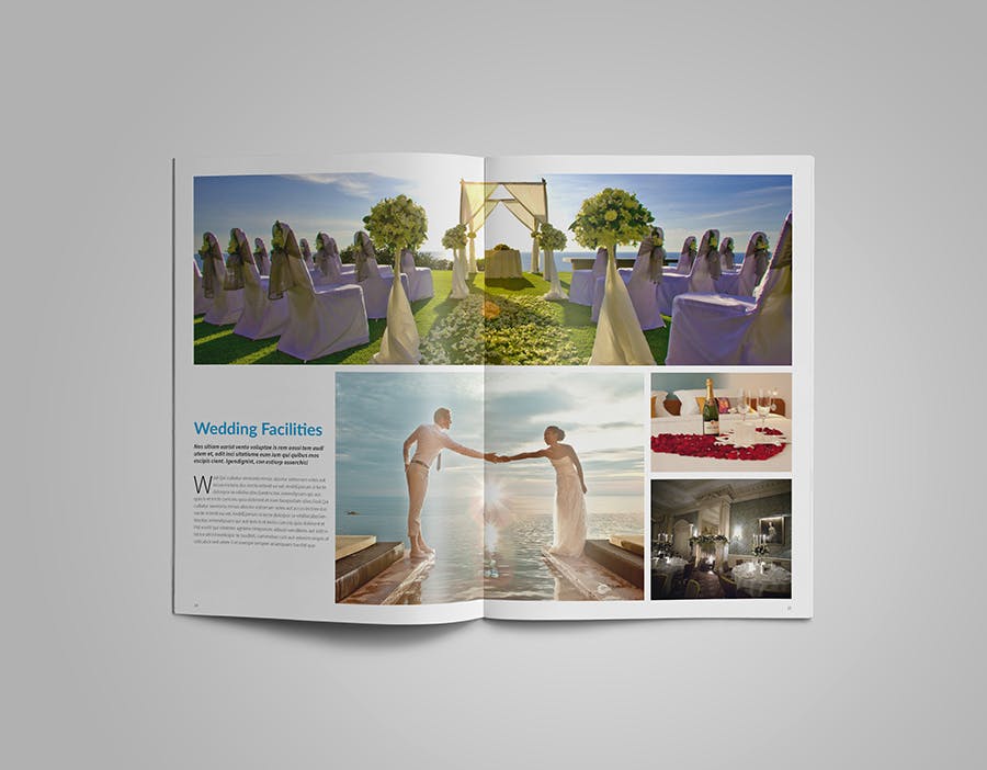 酒店大堂宣传画册设计模板 Hotel Brochure插图(11)
