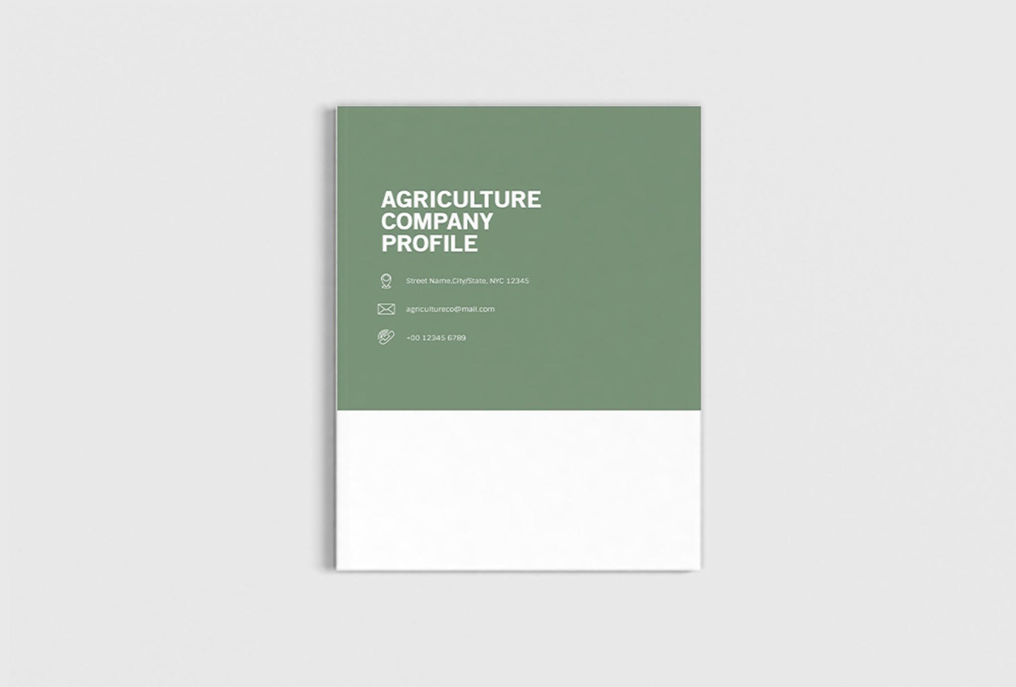 农业绿色食品公司简介企业画册设计模板 Agriculture Company Profile插图(2)