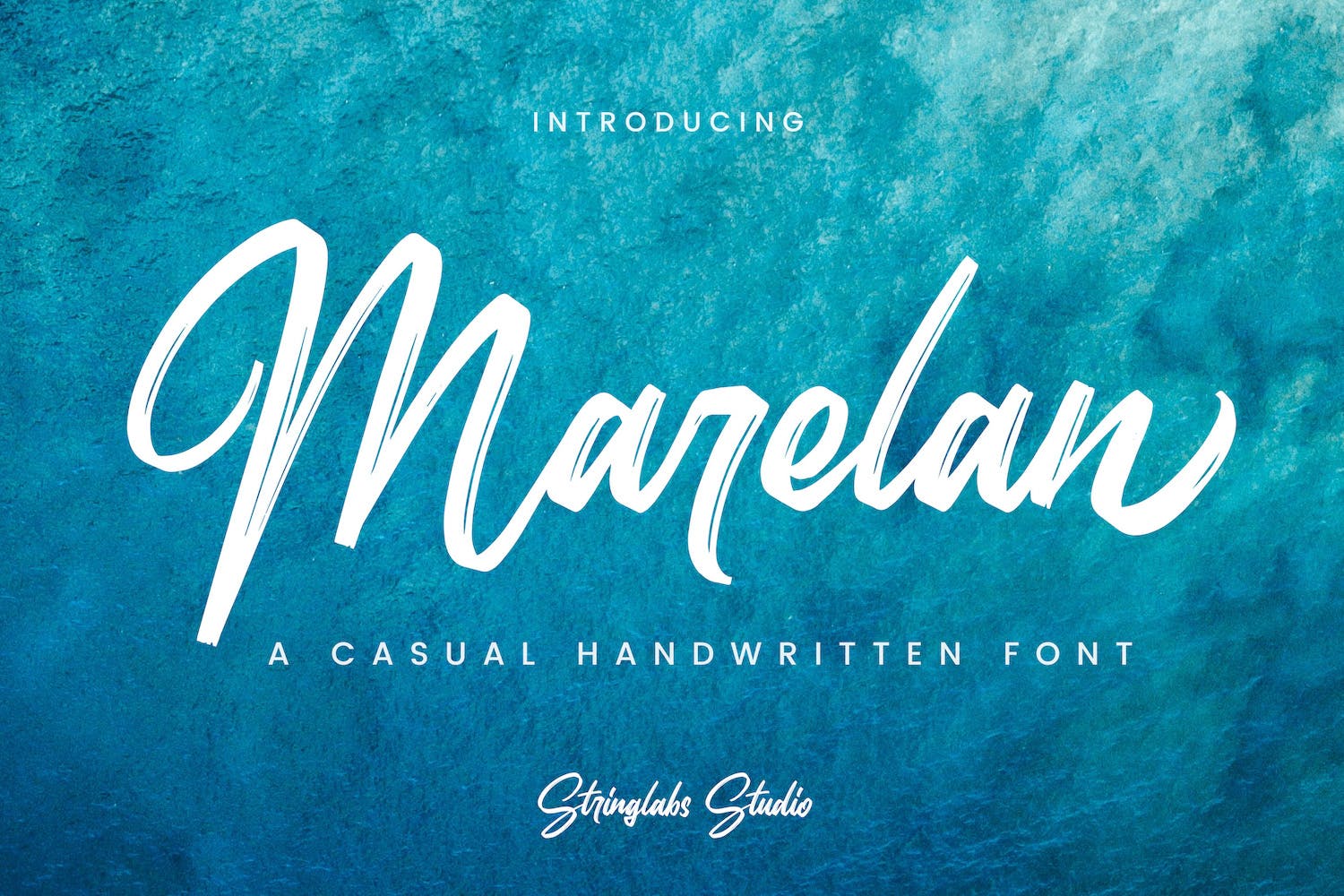 休闲自然风格英文手写字体素材库精选 Marelan – Casual Handwritten Font插图(15)