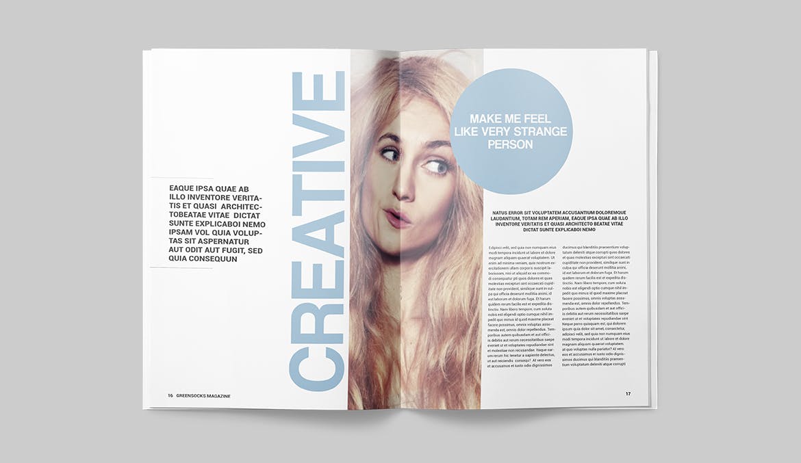 多用途素材库精选杂志版式设计InDesign模板 Magazine Template插图(8)