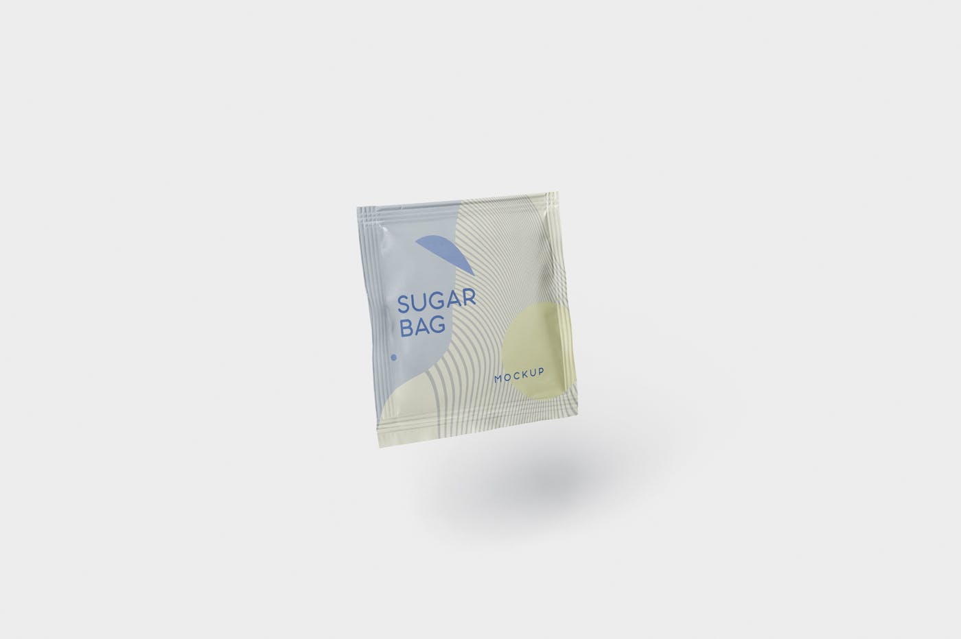 盐袋糖袋包装设计效果图素材中国精选 Salt OR Sugar Bag Mockup – Square Shaped插图(4)