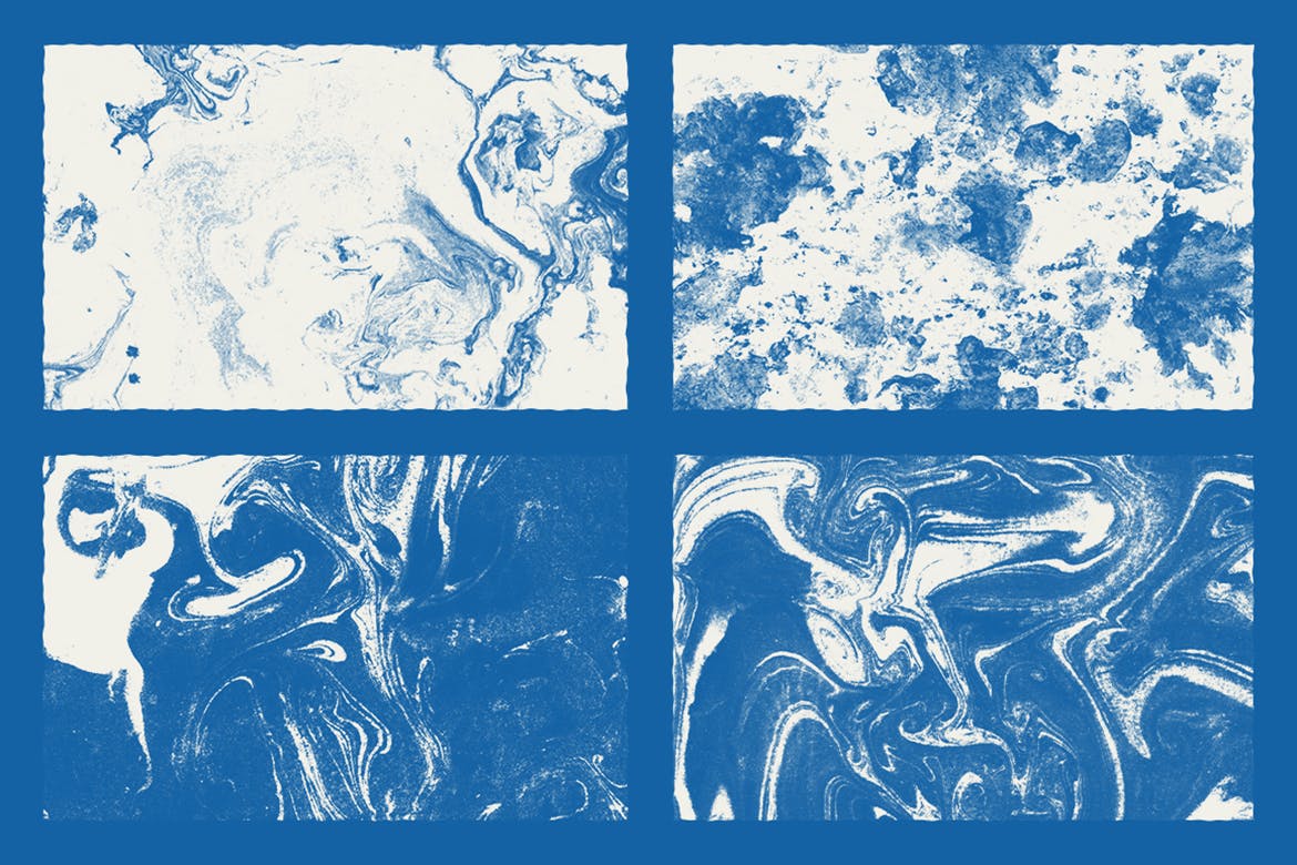 20款水彩纹理肌理矢量素材天下精选背景 Water Painting Texture Pack Background插图(4)