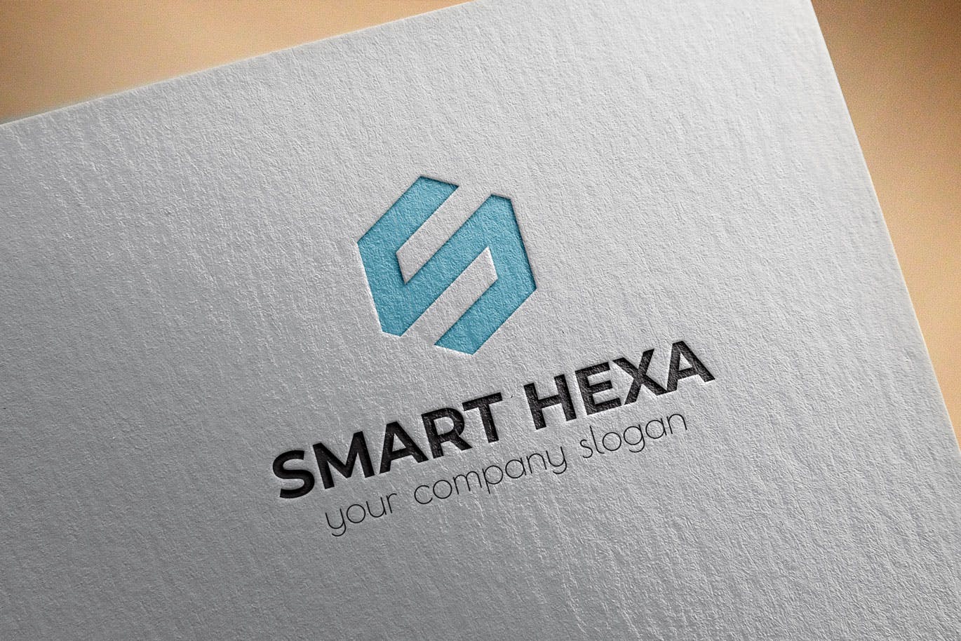 S字母图形Logo设计素材库精选模板 Smart Hexa Awesome Logo Template插图(2)