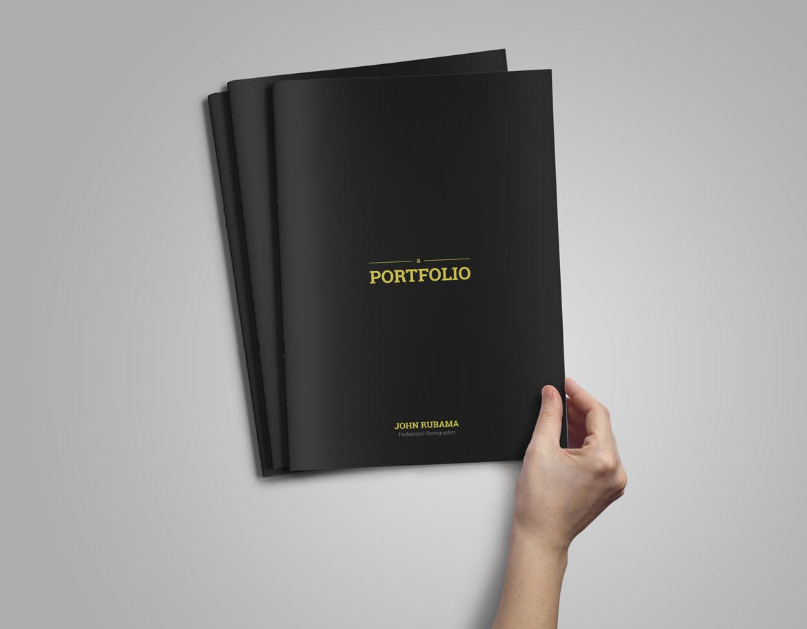 独立摄影师作品集作品画册排版设计模板 Photographer Portfolio插图(12)