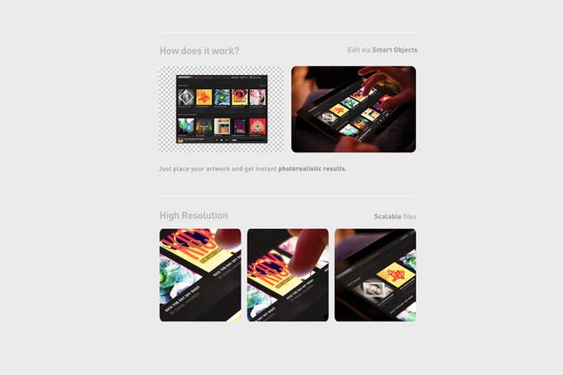 iPad平板电脑响应式设计预览素材库精选样机模板 iPad Mobile Design Tablet Mock-Up Bundle插图(4)