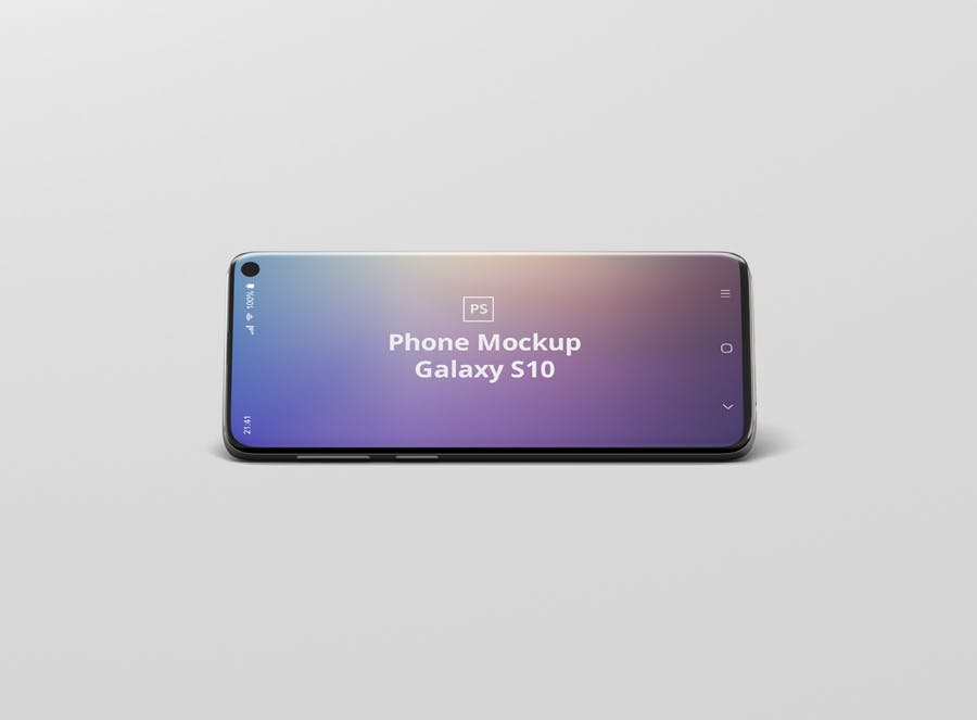 三星Galaxy S10智能手机普贤居精选样机模板 Phone Mockup Galaxy S10插图(11)