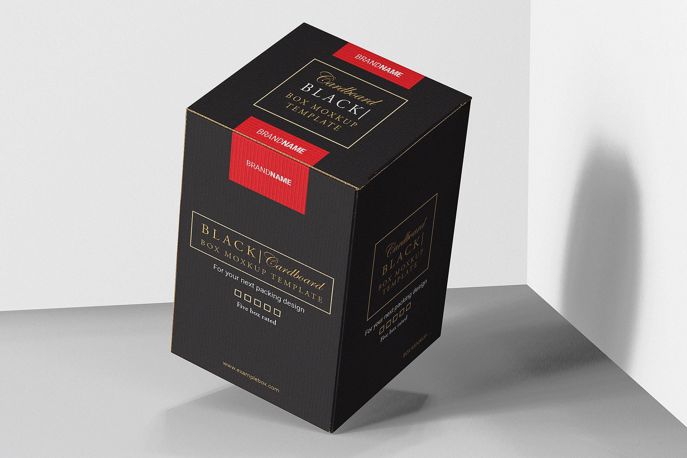 产品包装盒子设计效果图素材中国精选 Package Box Mock-up Template插图