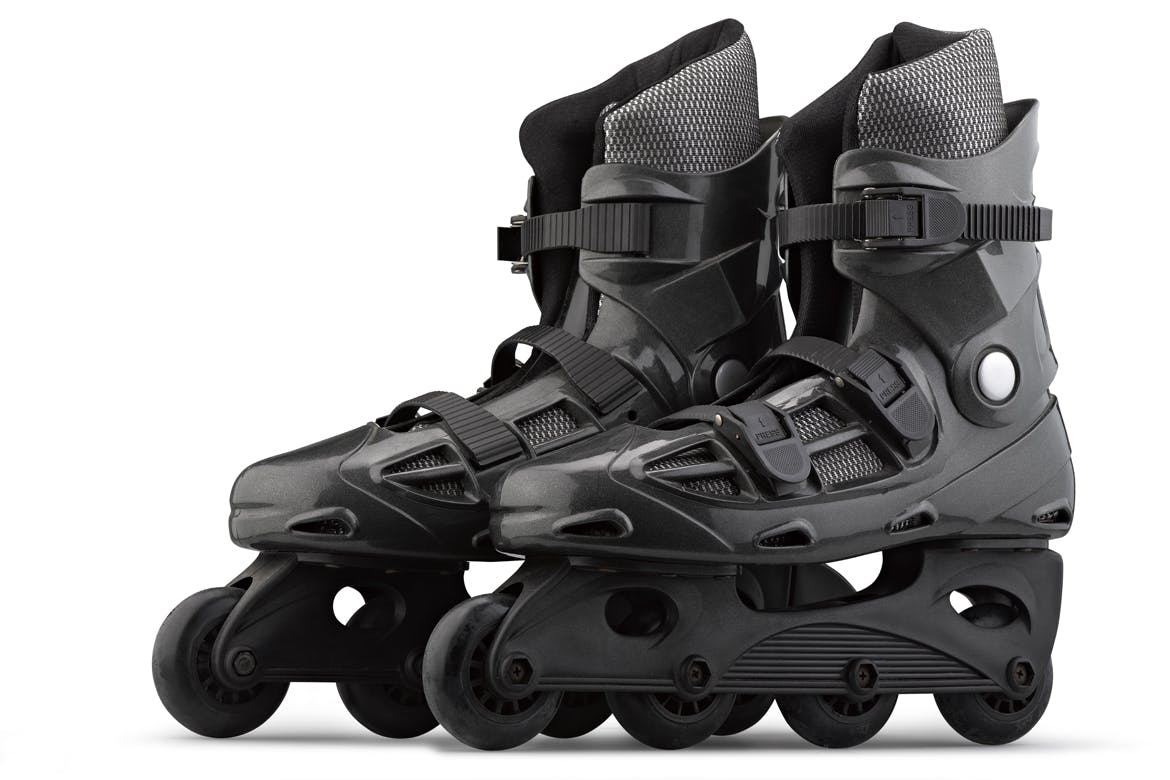旱冰鞋溜冰鞋外观设计样机16设计网精选模板 Roller_Skate-Mockup插图(2)