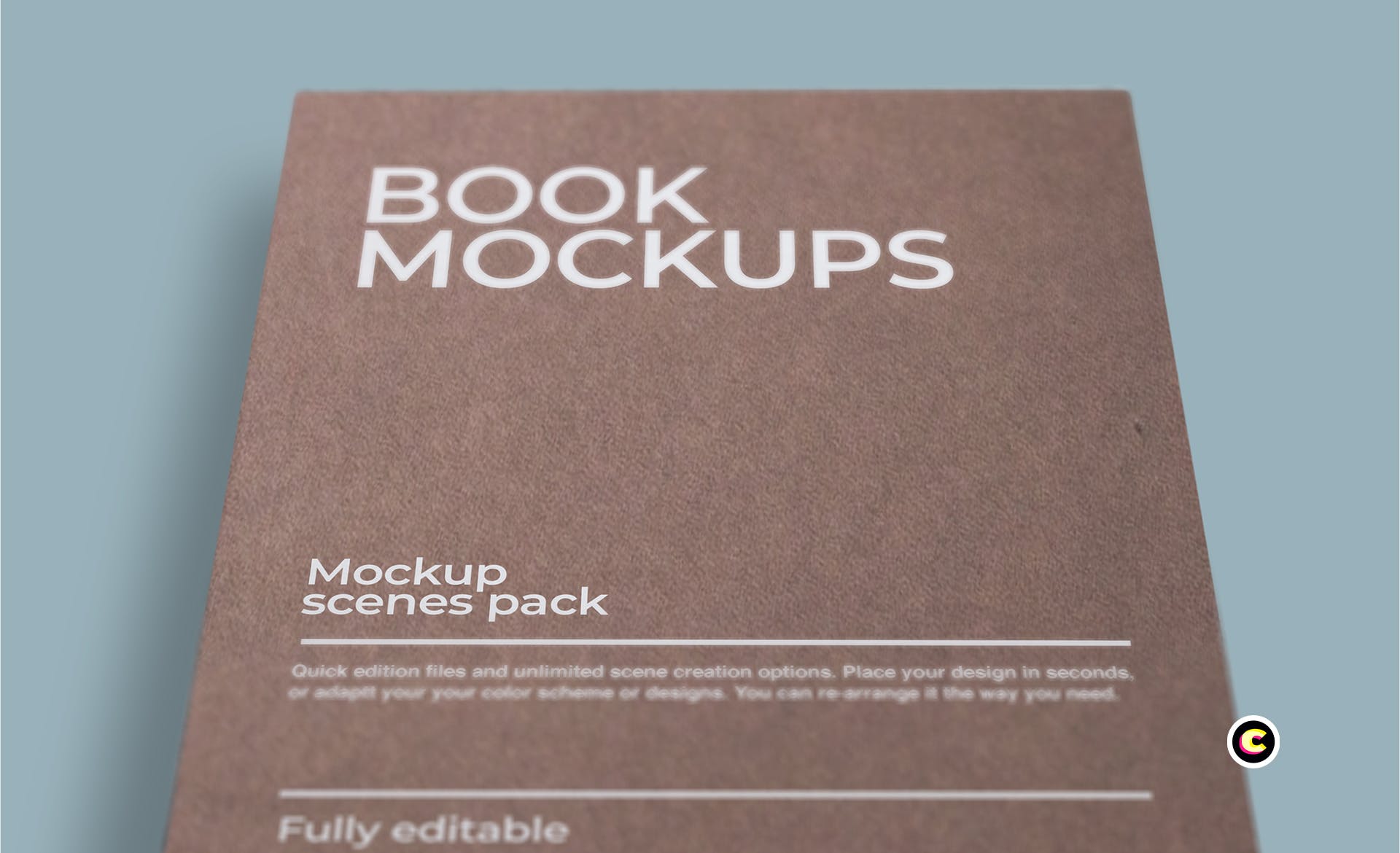牛皮纸图书封面设计图案样机素材中国精选 Book Mockups插图(3)