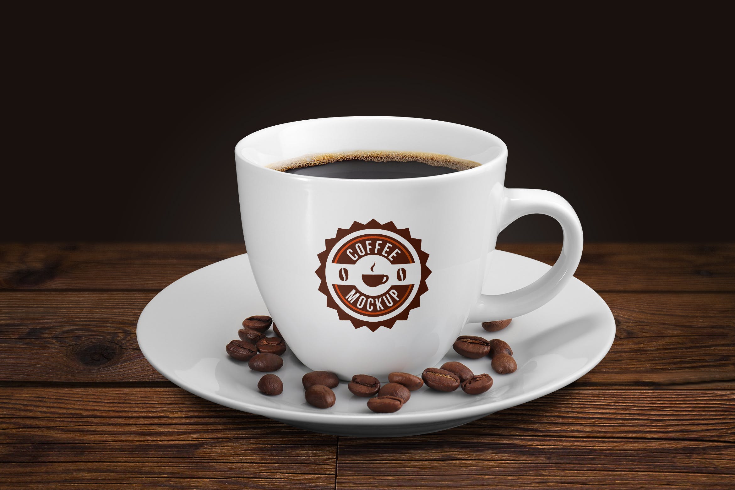 咖啡陶瓷杯咖啡品牌VI展示16设计网精选 Coffee cup mockup插图