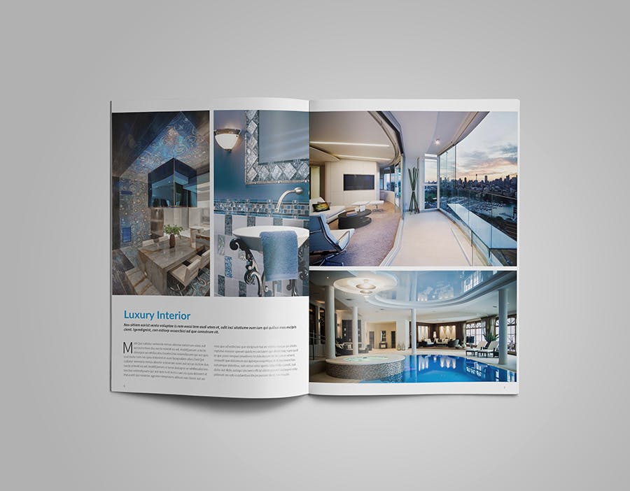 酒店大堂宣传画册设计模板 Hotel Brochure插图(6)