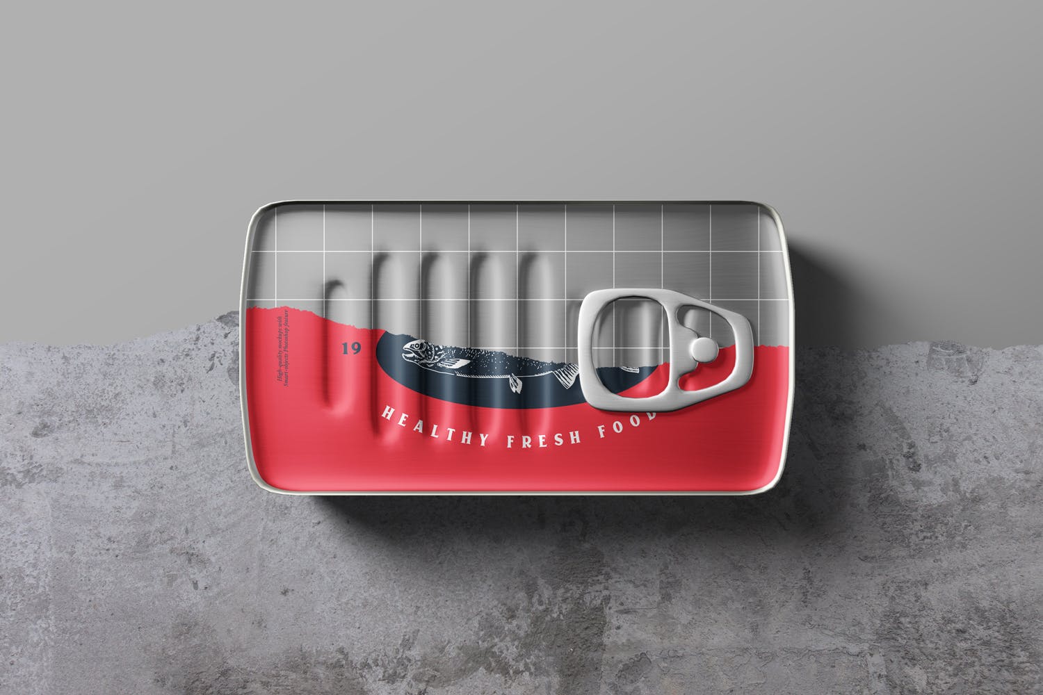 方形食品罐头包装外观设计16设计网精选 Food Tin Can Mockups插图(3)