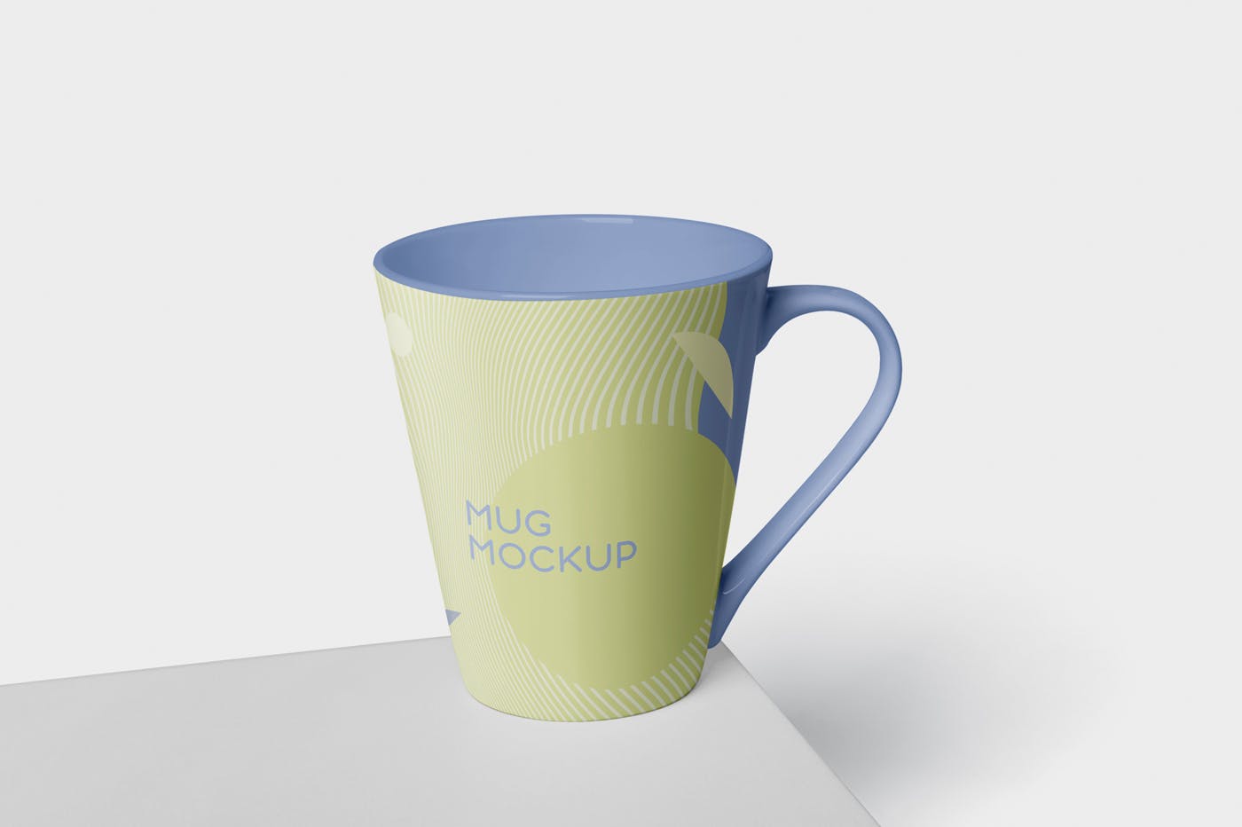 锥形马克杯图案设计16设计网精选 Mug Mockup – Cone Shaped插图(2)