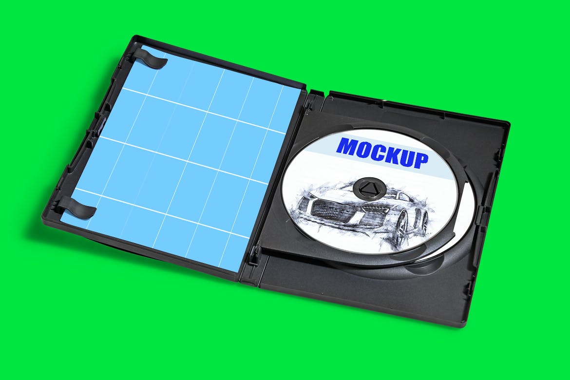 DVD/CD光盘包装设计效果图素材库精选02 DVD/CD packaging_Mockup_02插图(3)