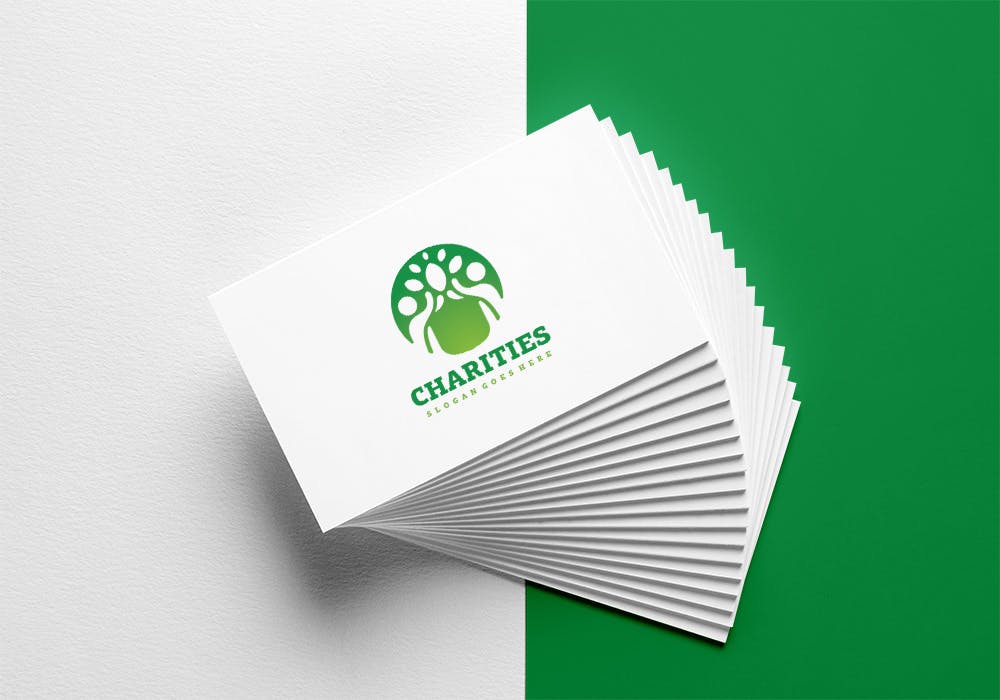 生态慈善行业Logo设计素材中国精选模板 Eco Charities Logo插图(3)