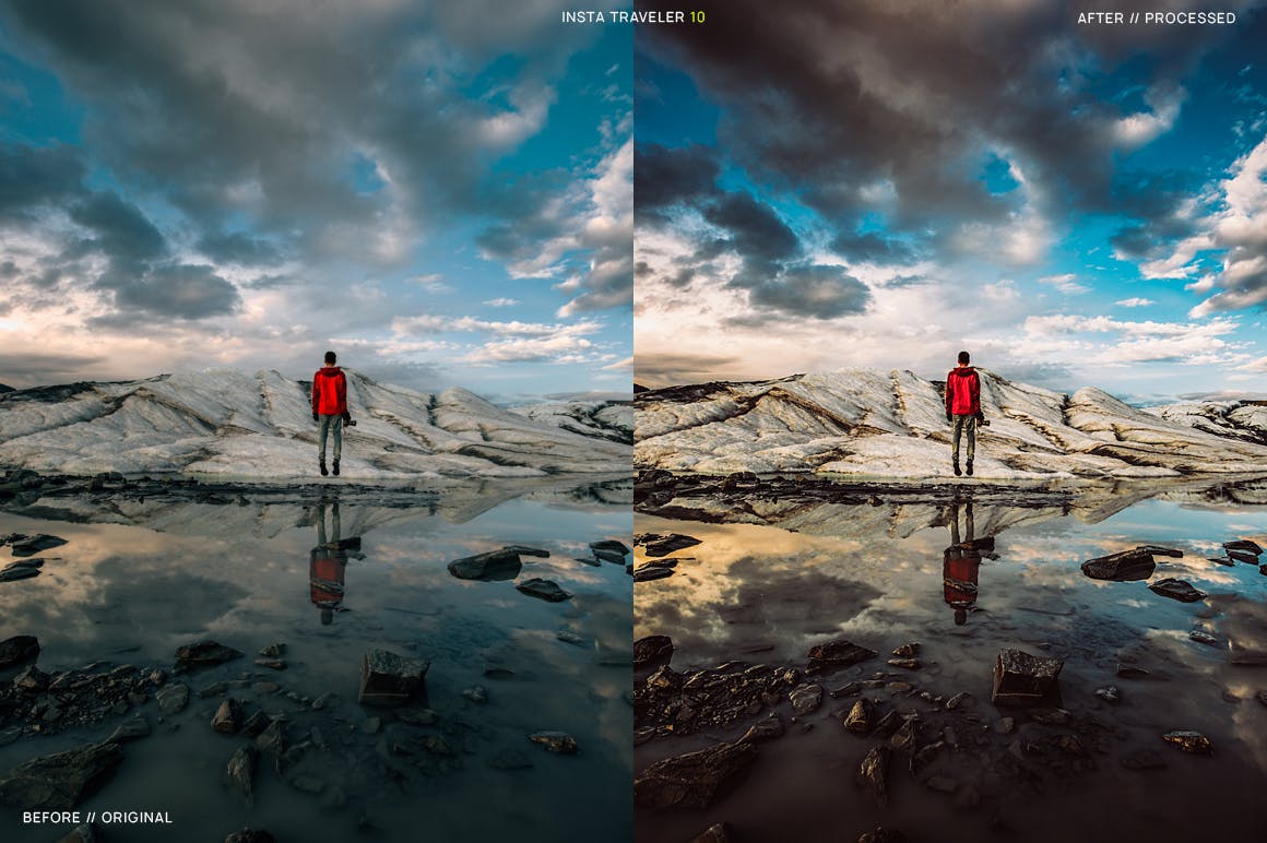 15款Instagram社交旅行照片滤镜风格非凡图库精选LR预设 15 Instagram Traveler Ligtroom Presets + Mobile插图(10)