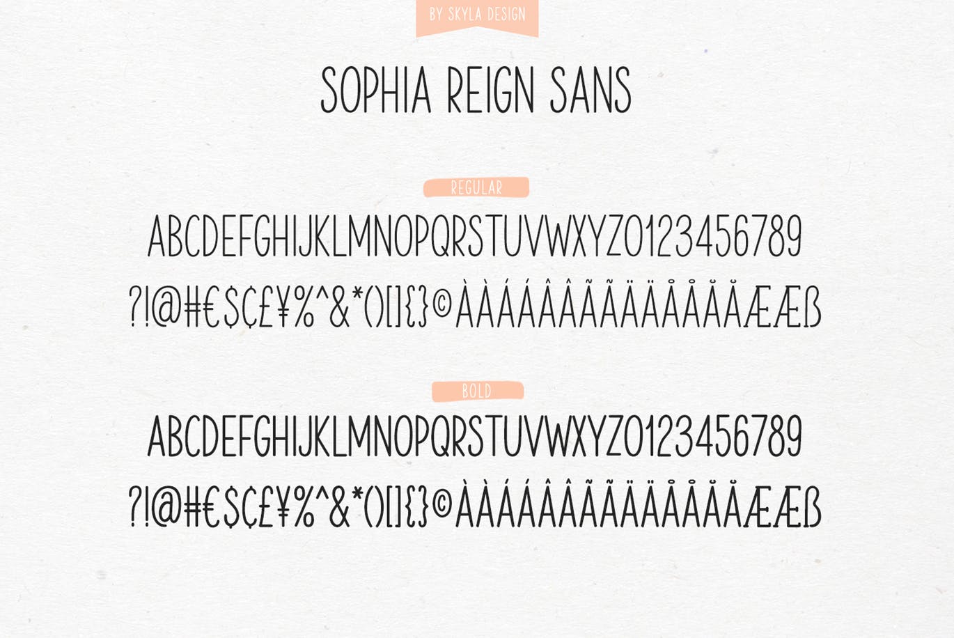 英文钢笔签名字体16素材精选&大写字母正楷字体16素材精选二重奏 Sophia Reign signature font duo插图(1)