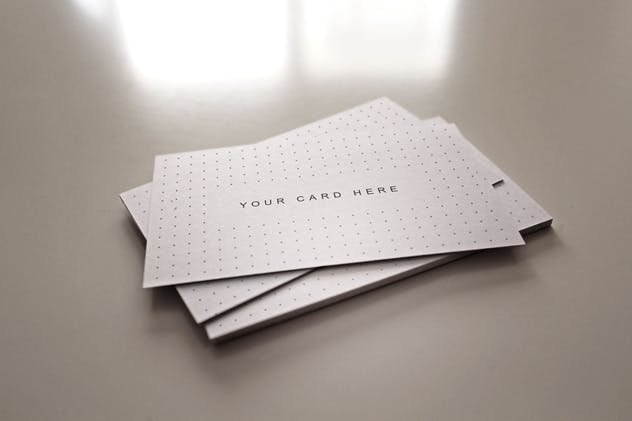 15种视角企业名片设计效果图素材库精选模板 Business Cards Mock-ups Bundle插图(6)