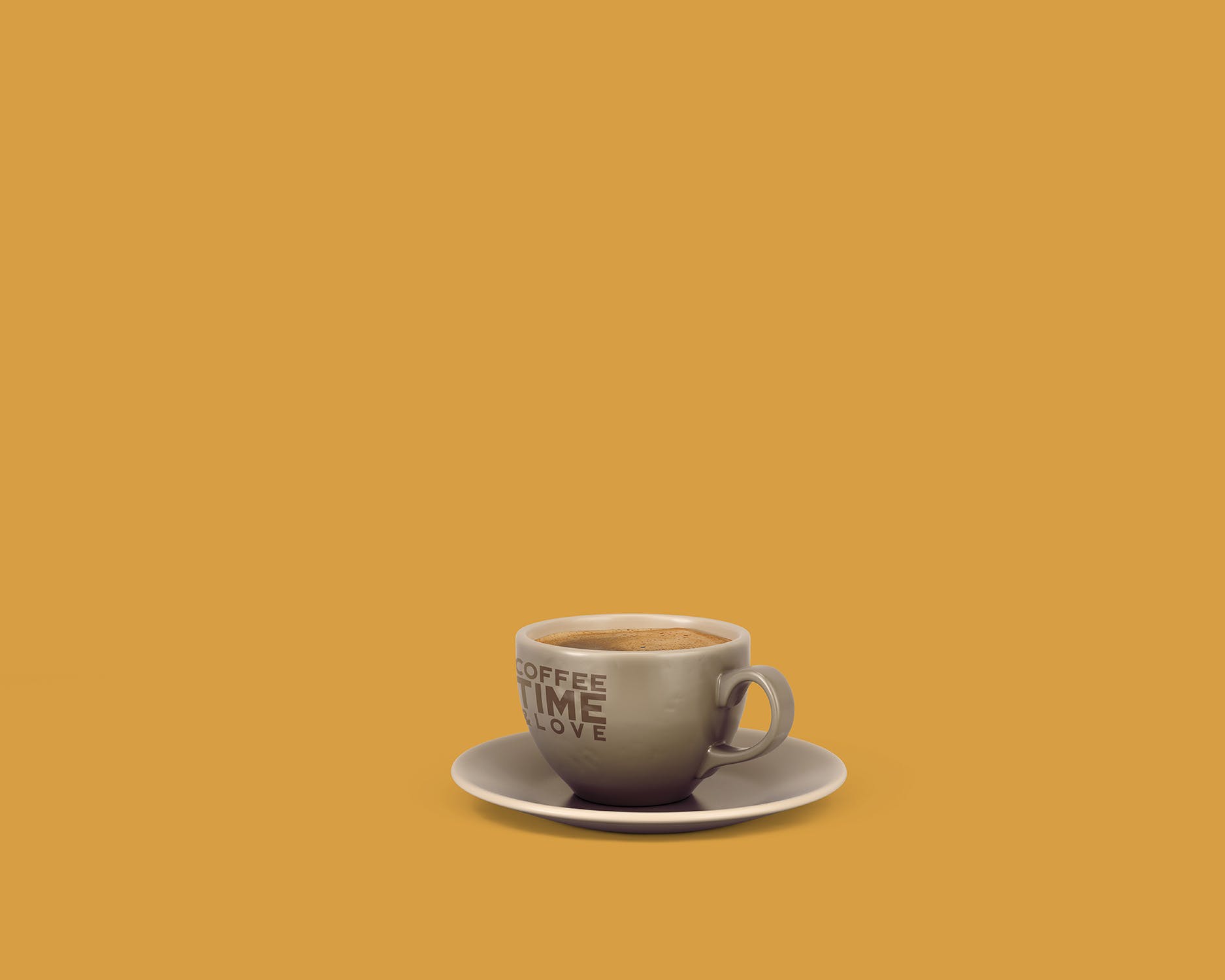 8个咖啡马克杯设计图素材库精选 8 Coffee Cup Mockups插图(8)