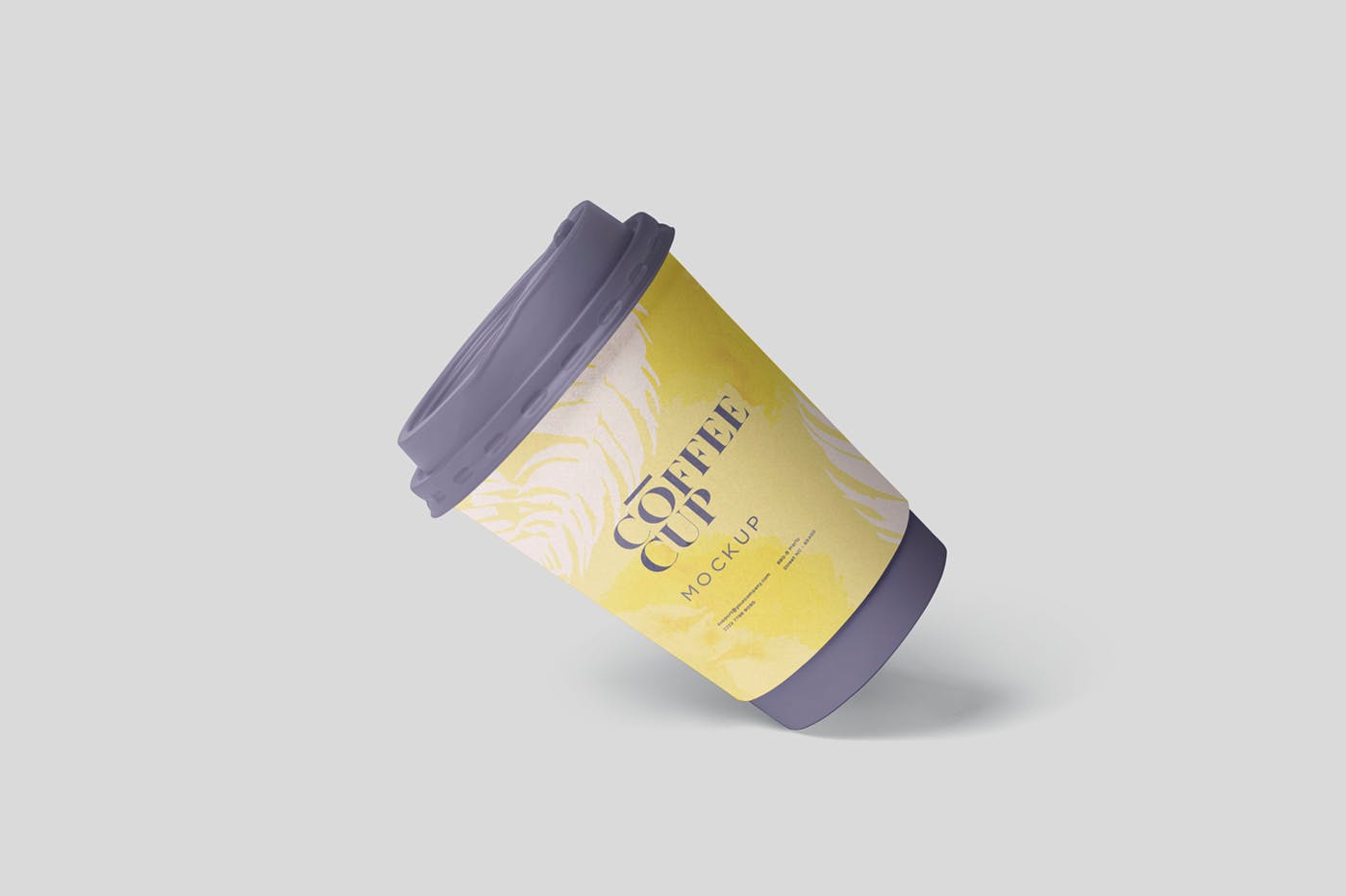 咖啡一次性纸杯设计效果图素材库精选 Coffee Cup Mockup插图(5)