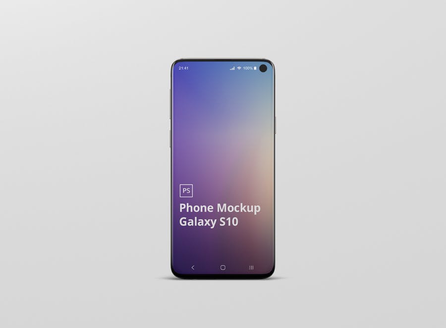 三星Galaxy S10智能手机普贤居精选样机模板 Phone Mockup Galaxy S10插图(7)
