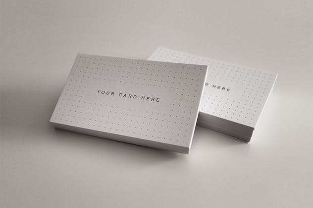 15种视角企业名片设计效果图素材库精选模板 Business Cards Mock-ups Bundle插图(5)