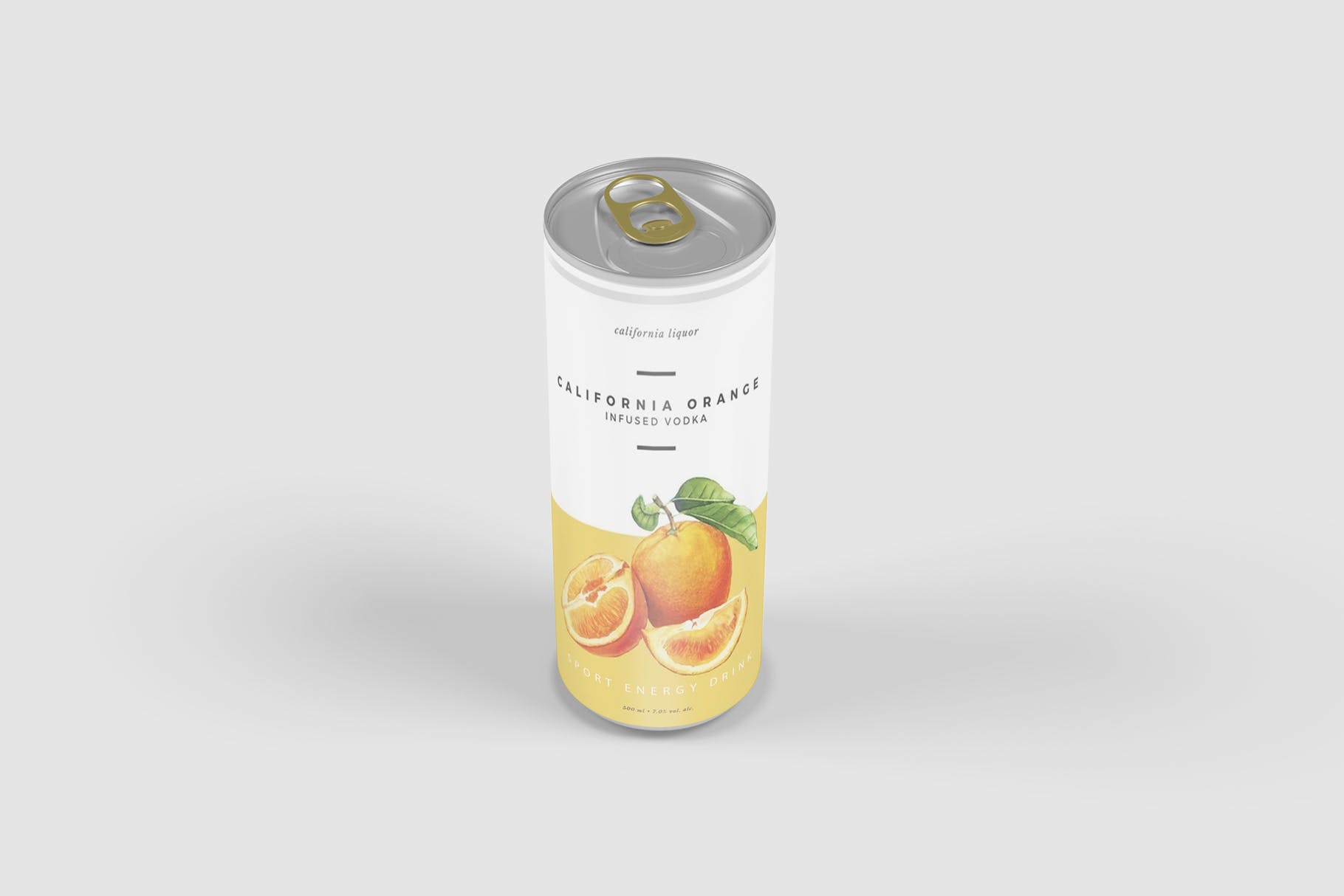 软饮料罐头产品外观设计16设计网精选 Softdrink Can Product Mockup插图(1)