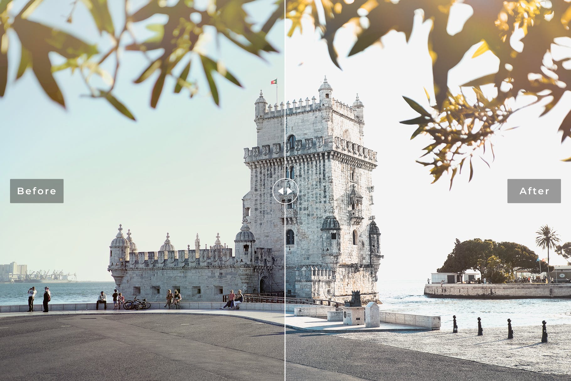 照片后期光线增强亮色处理16图库精选LR预设 Lisbon Mobile & Desktop Lightroom Presets插图(5)