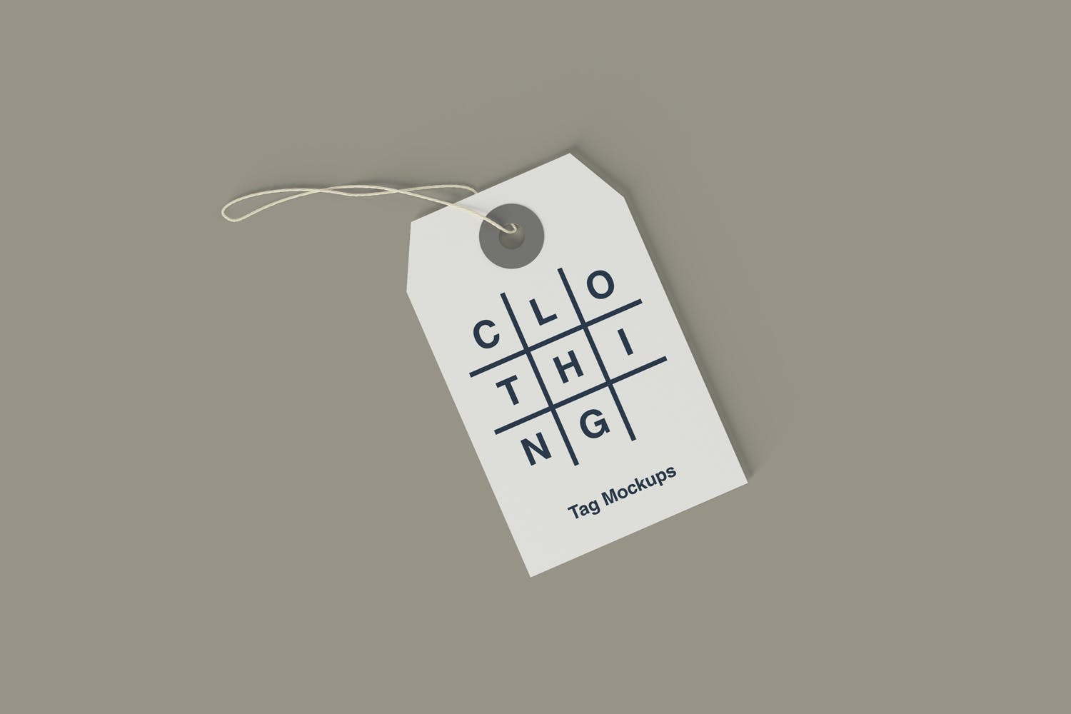 服装纸质吊牌标签设计图样机16设计网精选 Clothing Tag Mockups插图(3)