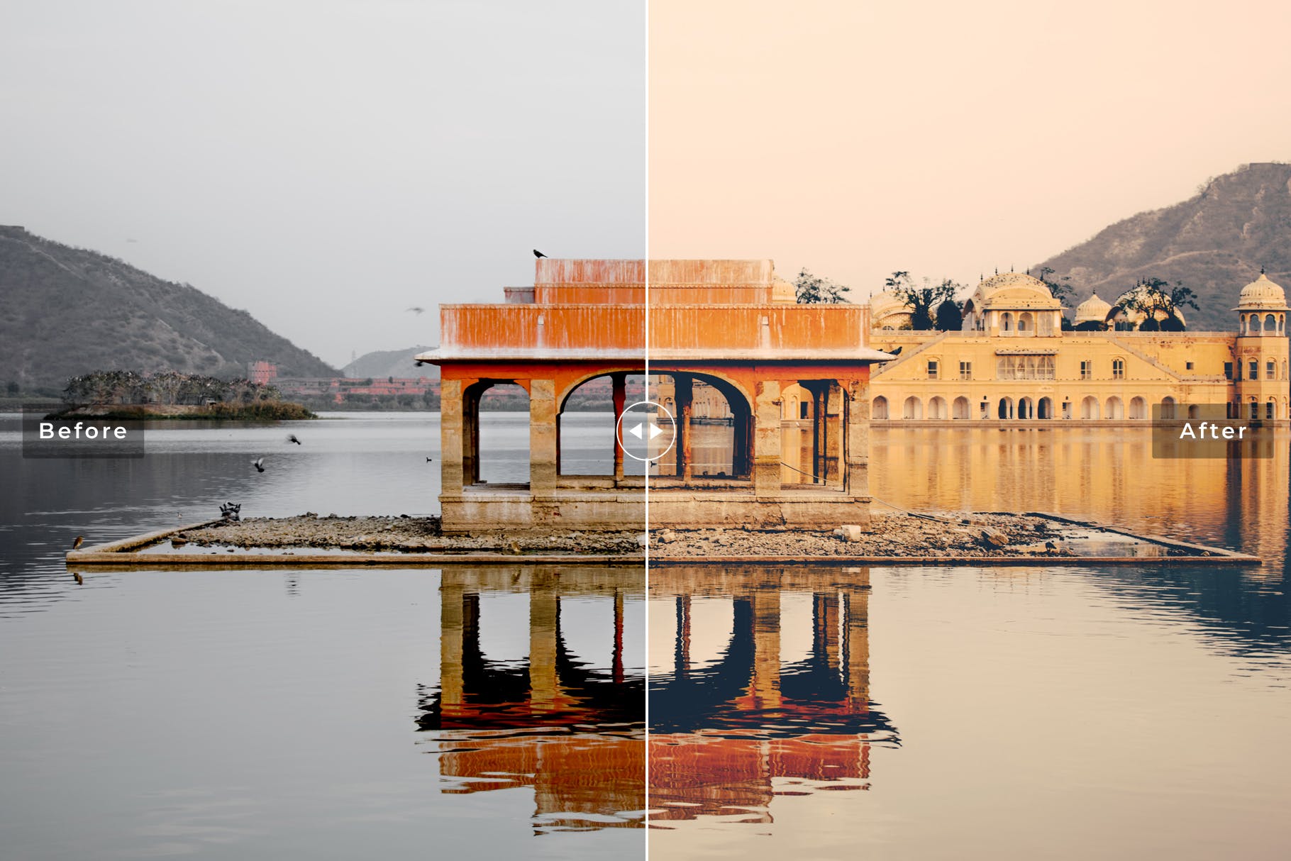 斋浦尔特色风景旅行拍摄后期调色Lightroom预设 Jaipur Mobile & Desktop Lightroom Presets插图(2)