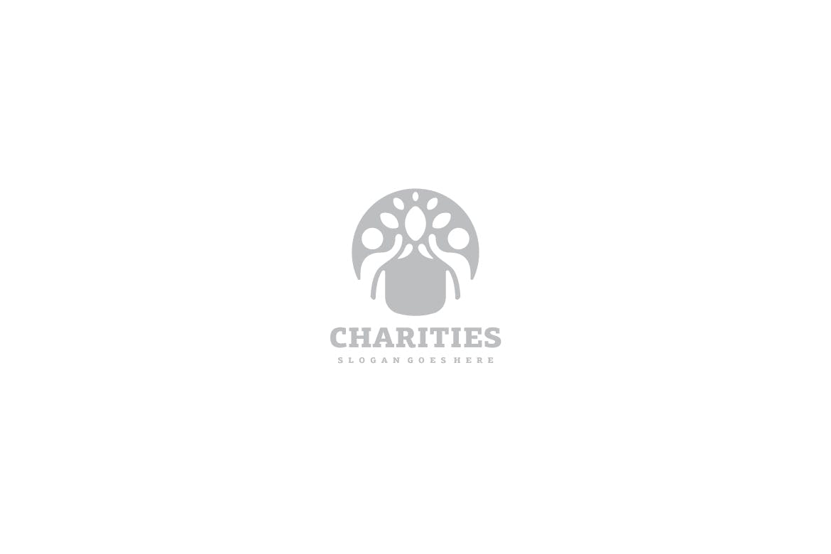 生态慈善行业Logo设计素材库精选模板 Eco Charities Logo插图(2)