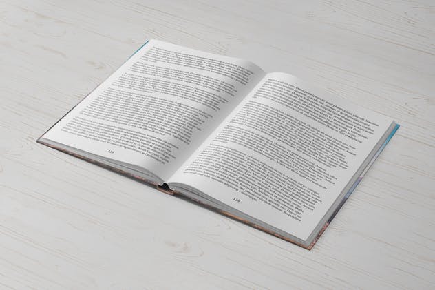 高端精装图书版式设计样机素材库精选模板v1 Hardcover Book Mock-Ups Vol.1插图(1)