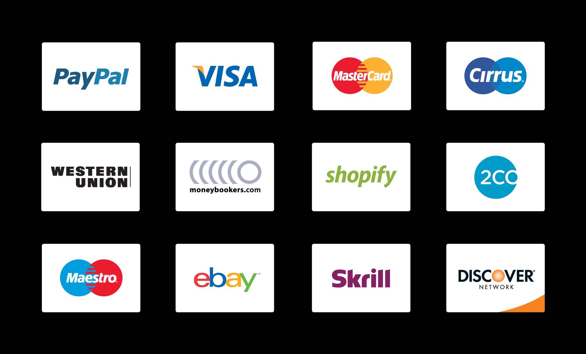 信用卡支付方式矢量线性亿图网易图库精选图标 Credit Card Payment Icons插图(1)