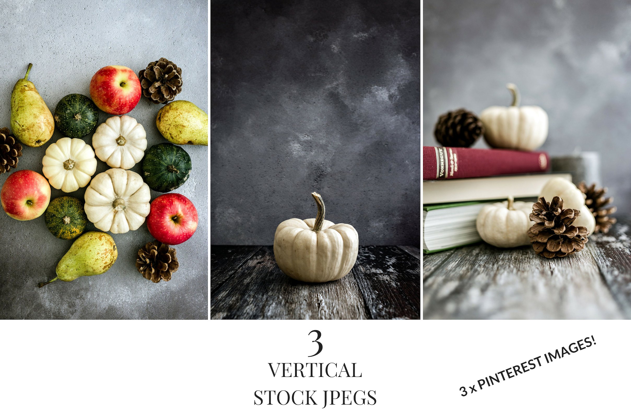 南瓜&梨子主题的社交媒体分享高清图片下载 Pumpkins & Pears [jpg]插图(1)