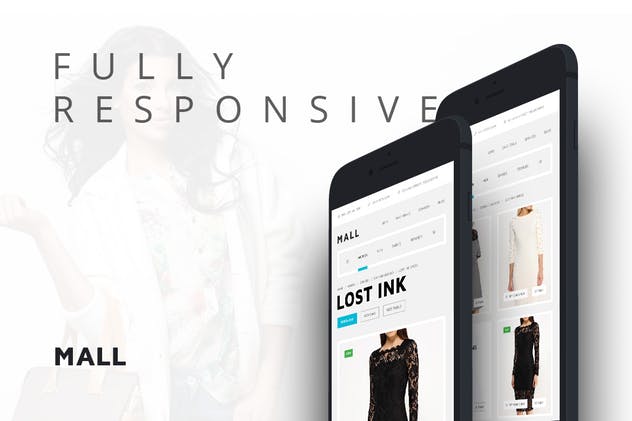 多用途电子商务购物网站响应式Joomla模板非凡图库精选 Mall — Multi-Purpose eCommerce Responsive Template插图(1)