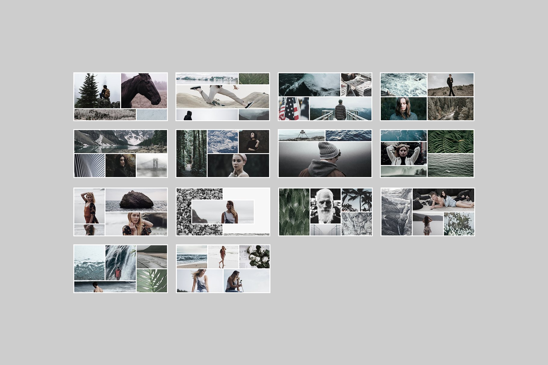 摄影主题多图排版贴图模板16设计网精选 Canada Social Media Templates插图(7)