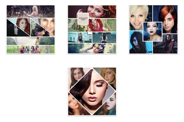 10款Instagram社交媒体人物照片拼图设计模板16设计网精选v1 10 Instagram Mood Board Templates V1插图(2)