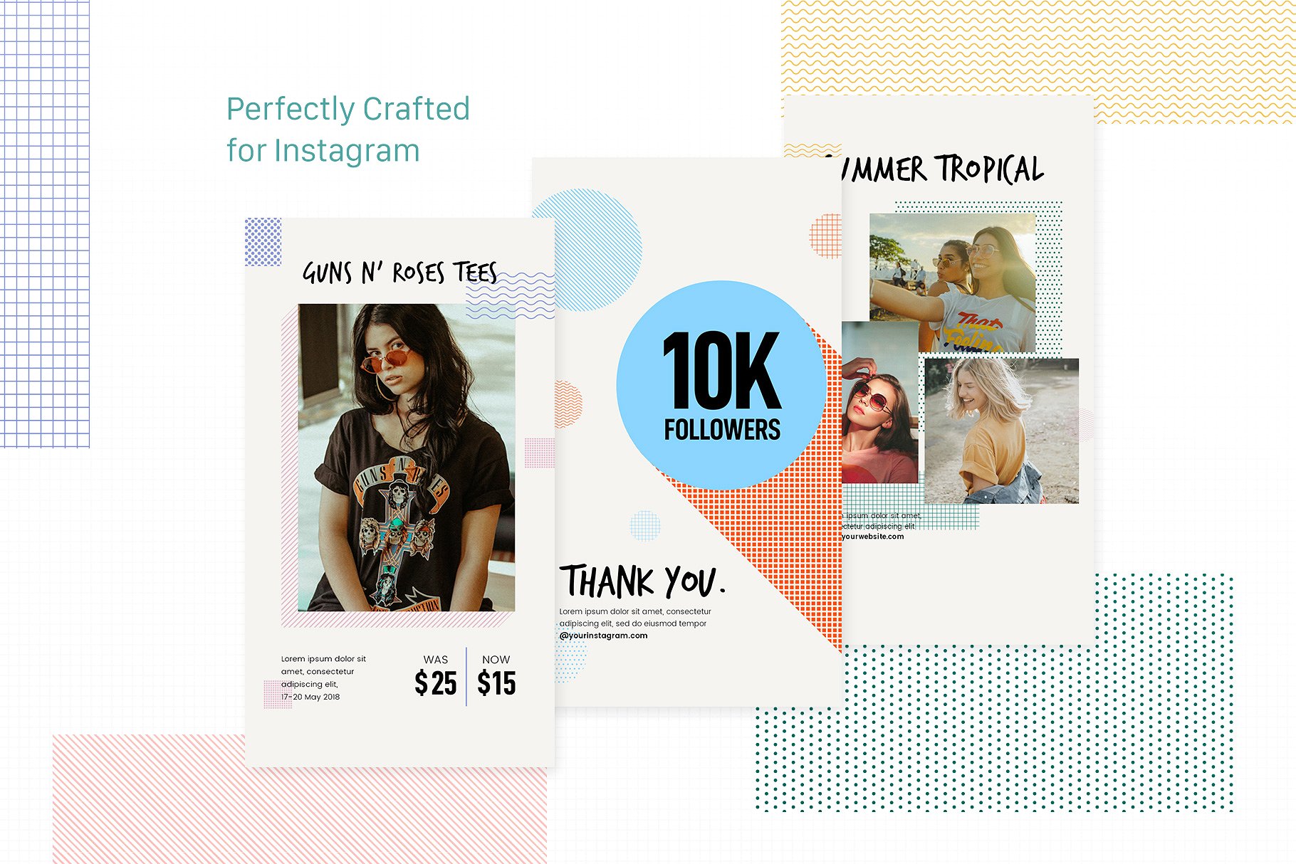 Instagram社交媒体故事贴图模板素材库精选套装 Instagram Stories Pack – POLA插图(4)