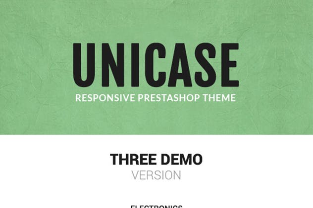 响应式网上商城Prestashop主题模板非凡图库精选 Unicase Responsive Prestashop Theme插图(1)