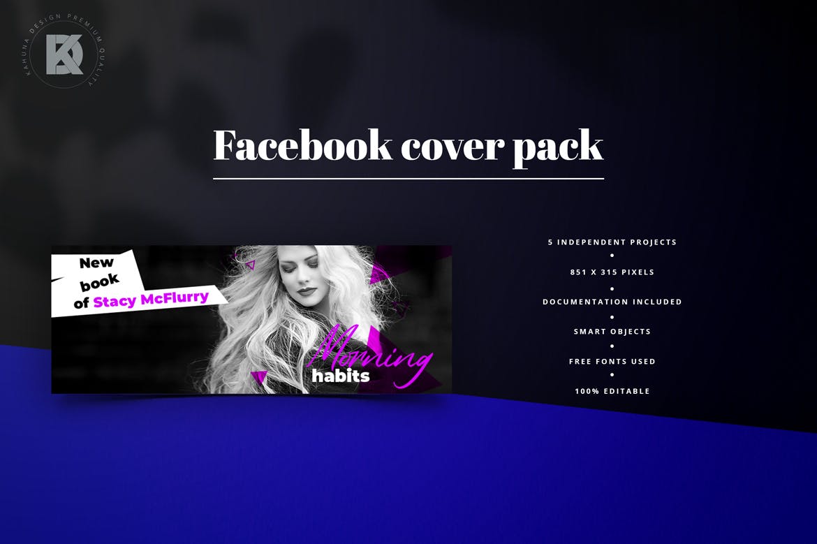 行业通用Facebook主页Banner设计模板素材库精选 Facebook Cover Banners Pack插图(3)
