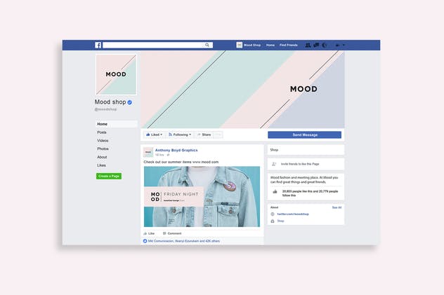 现代极简主义Facebook社交媒体广告模板16设计网精选 Elegant Facebook Ad Templates插图(6)
