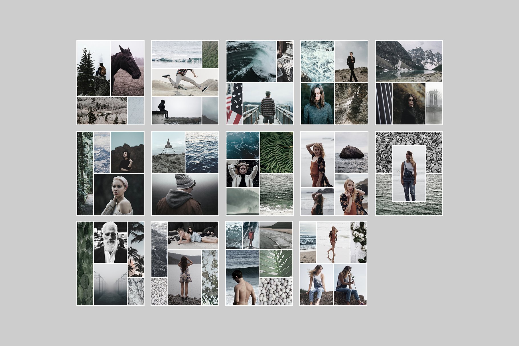 摄影主题多图排版贴图模板16设计网精选 Canada Social Media Templates插图(6)
