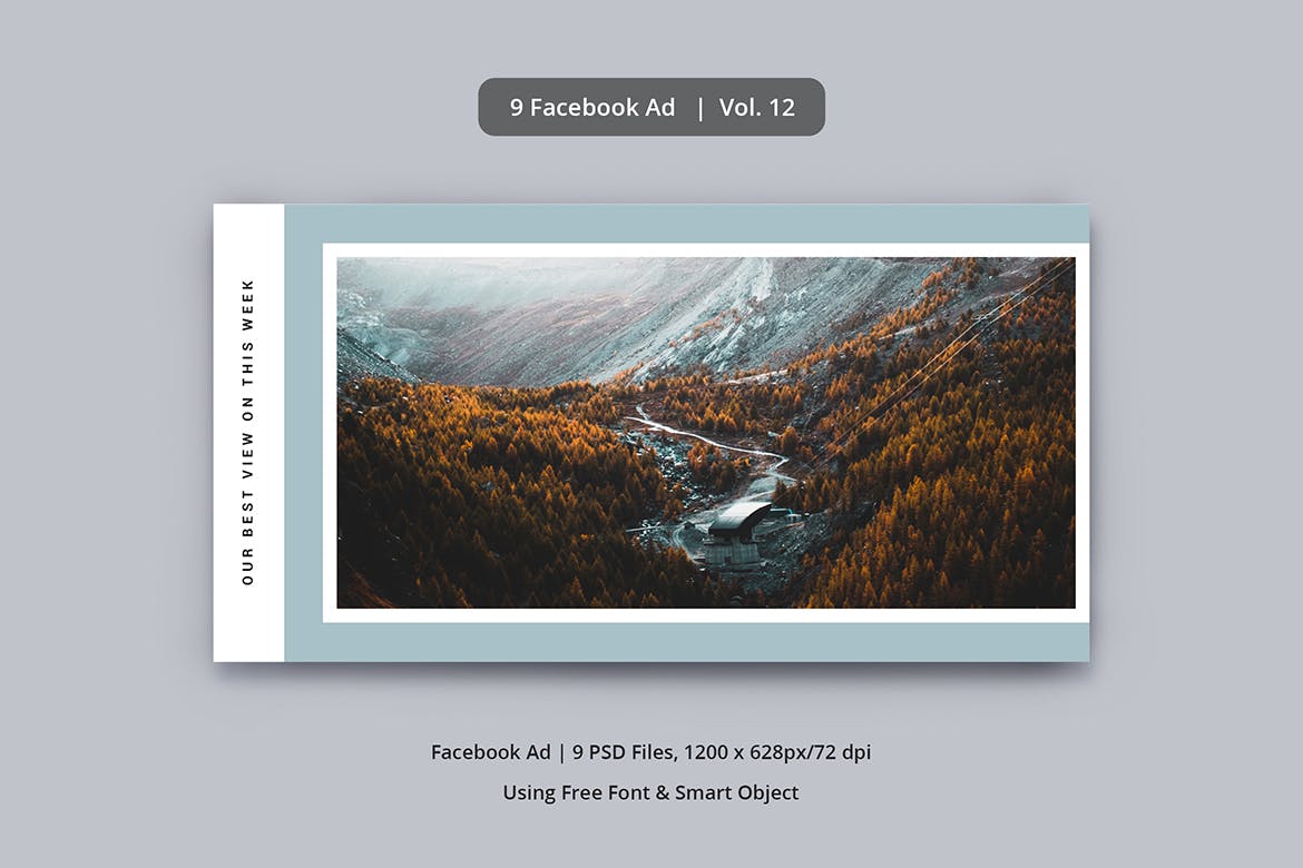 Facebook主页焦点图16设计网精选广告模板v12 Facebook Ad Vol. 12插图