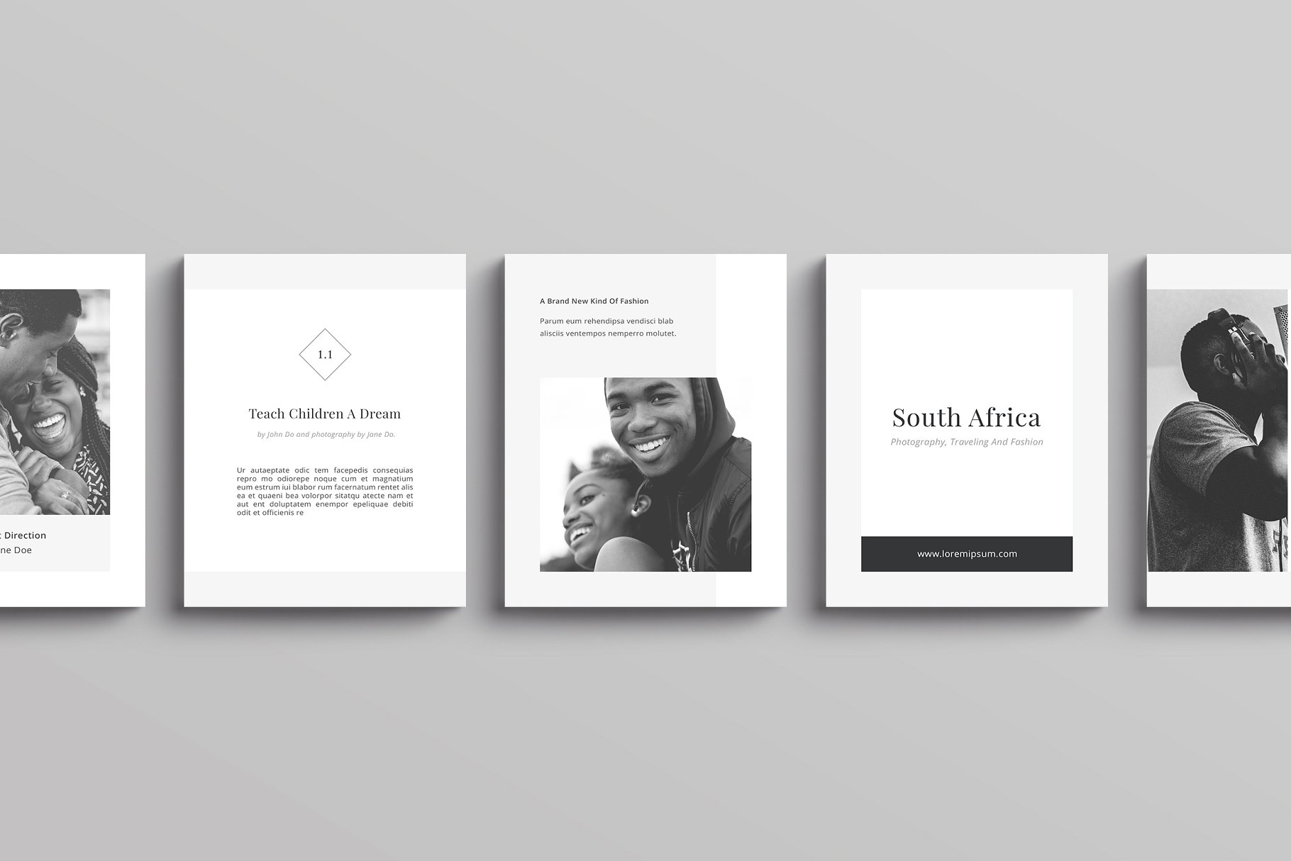 多用途社交媒体贴图故事模板16图库精选 Africa Social Media Templates插图(2)