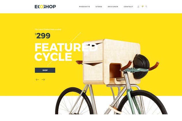 创意产品电商网站多用途HTML主题 ECOSHOP – Multipurpose eCommerce HTML5 Template插图(1)