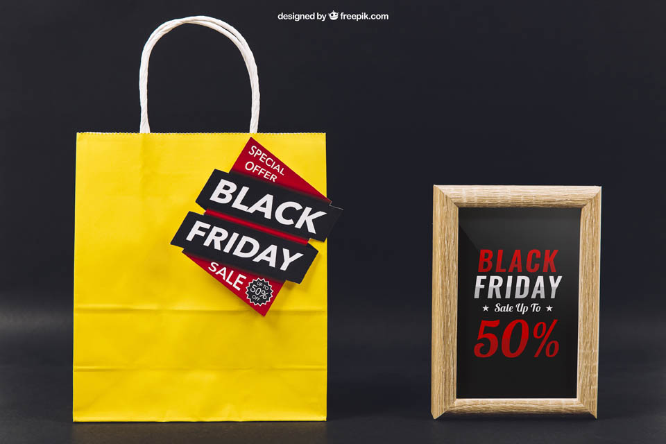 第四弹：30+黑色星期五促销广告物料素材 Black Friday Sales Graphics插图(42)