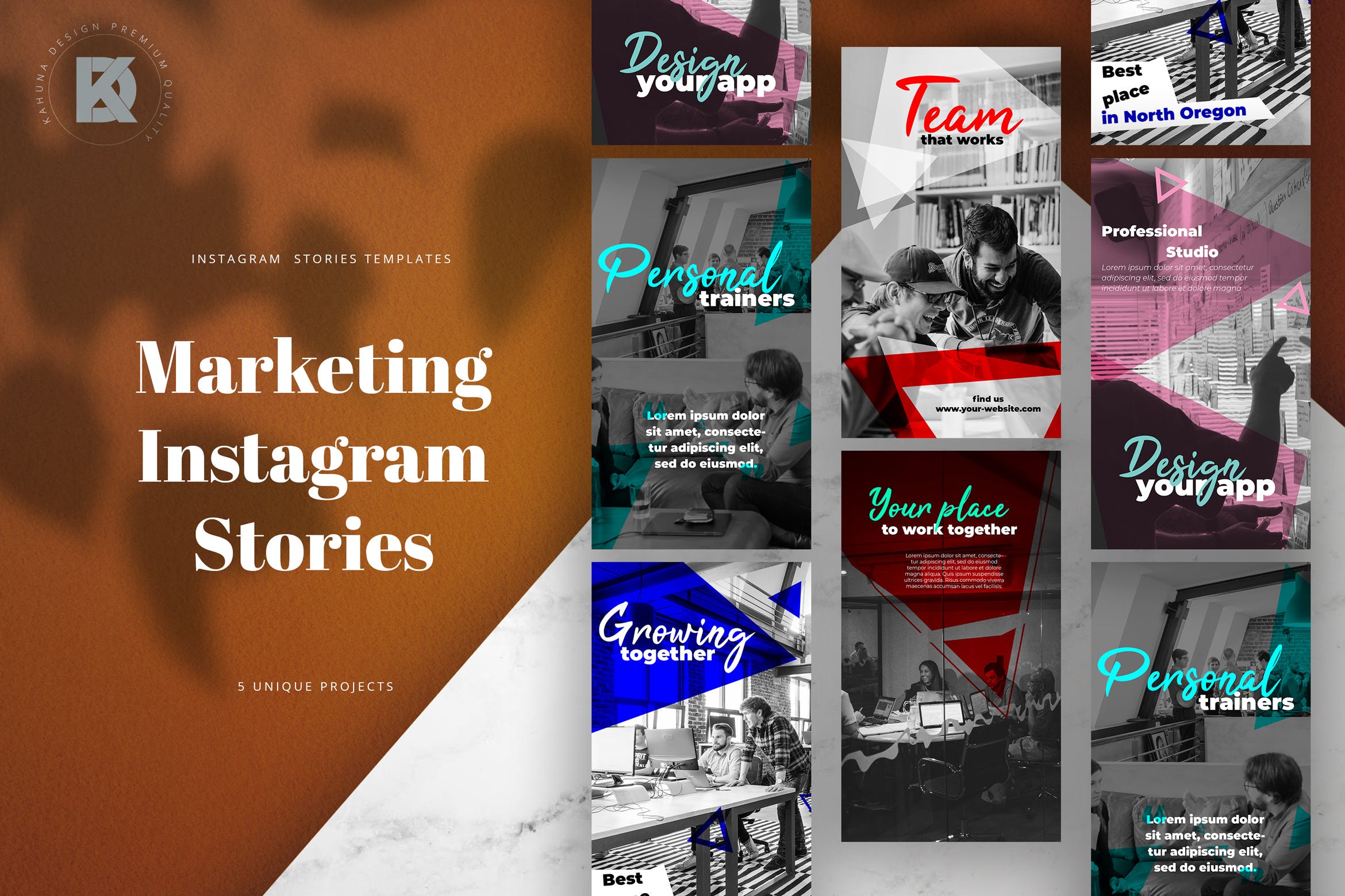 Instagram社交平台营销广告Banner设计模板素材库精选 Instagram Marketing Banners Pack插图