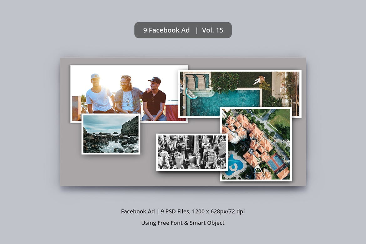 Facebook社交平台广告Banner设计模板素材库精选v15 Facebook Ad Vol. 15插图