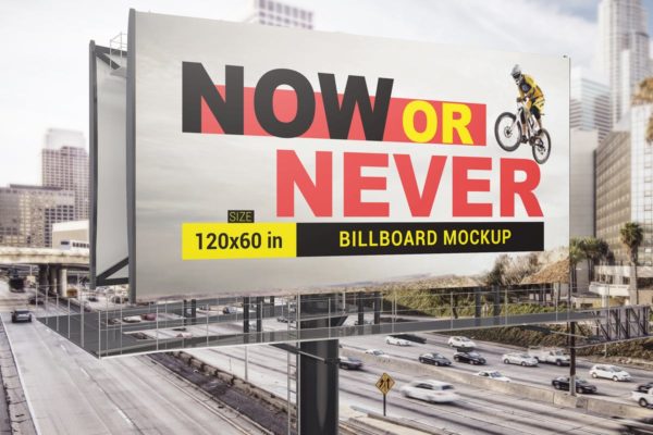 城市路边巨幅广告牌样机Vol.2 Billboard Mockups 02